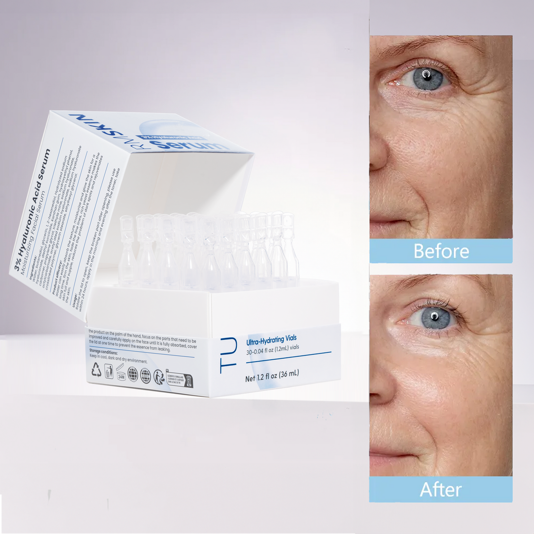 3% Hyaluronic Acid Ultra Hydrating Serum by SkinLab Pure