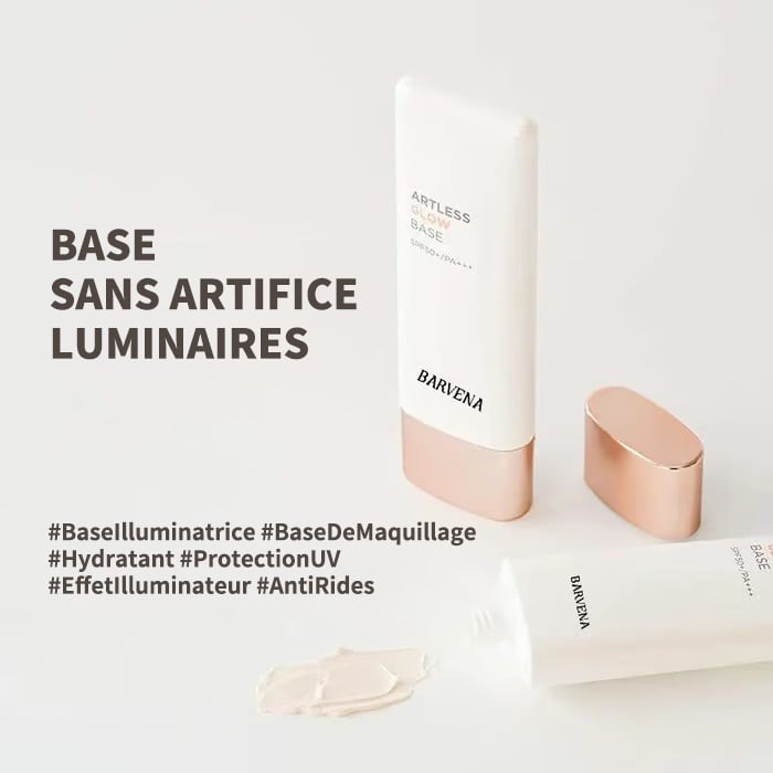 ✨Artless Glow Base – Votre base miracle tout-en-un avec FPS 50+ PA++++