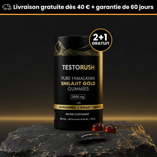 TestoRush | Votre boost quotidien de testostérone