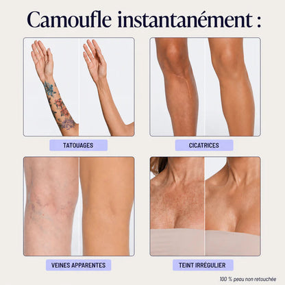 SkinLab PURE™ | Correcteur de teint effet bronzant pour le corps [2+1 OFFERTE!]