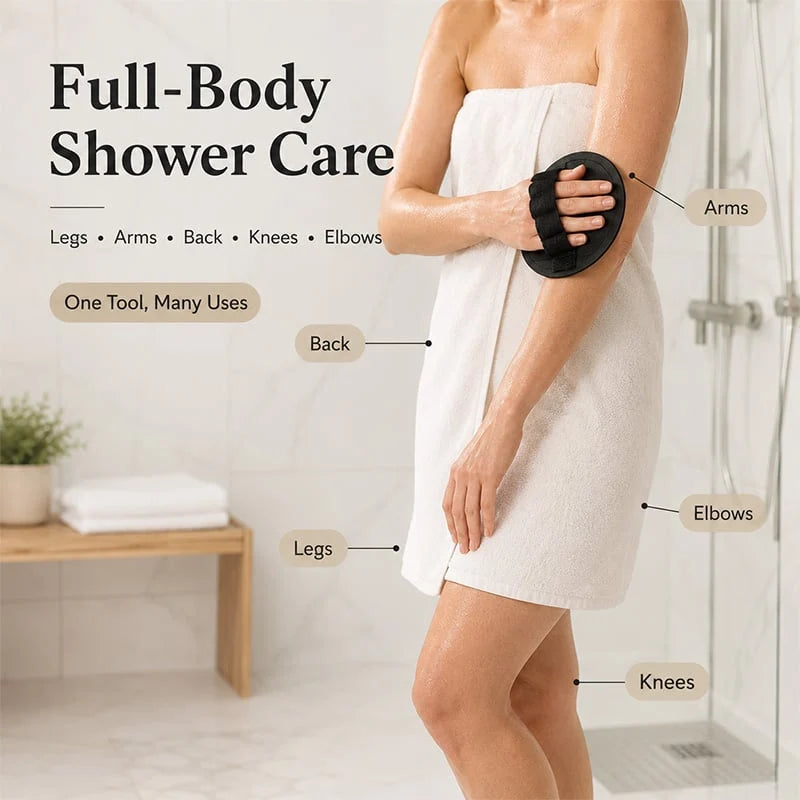 💖 Hot Sale 49% OFF | Soft Rubber Exfoliating Shower Glove