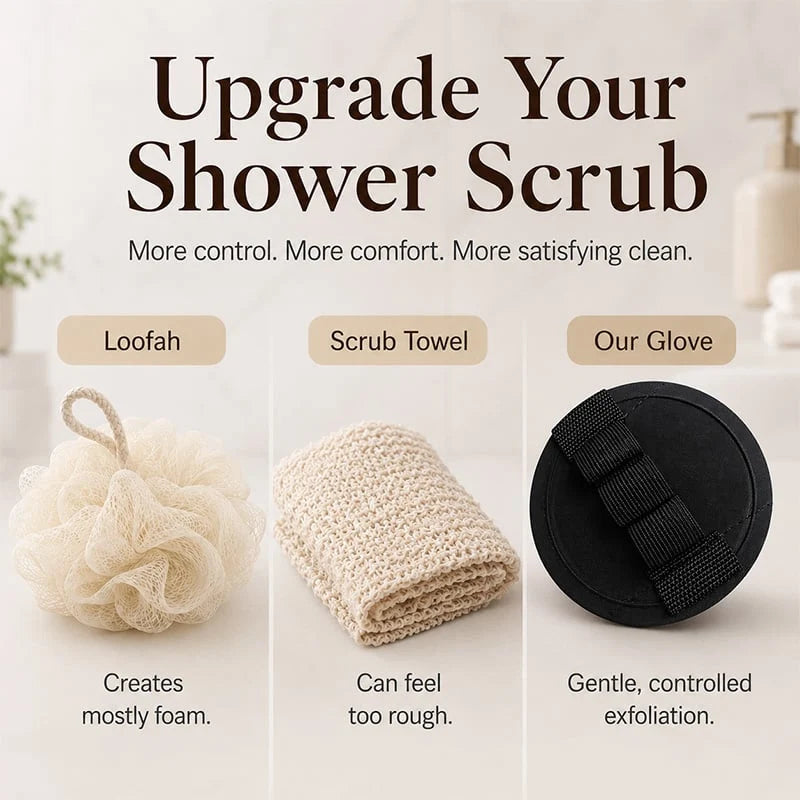 💖 Hot Sale 49% OFF | Soft Rubber Exfoliating Shower Glove